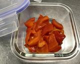 パプリカのグラッセ作り方7写真