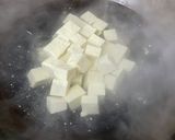 東北　豆腐の味噌煮込み　酱焖豆腐煲作り方2写真
