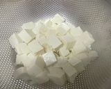 東北　豆腐の味噌煮込み　酱焖豆腐煲作り方3写真
