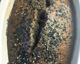 黒ごまきなこアーモンドのパウンドケーキ作り方6写真