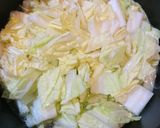 簡単！美味♪豚バラ白菜ごま味噌にんにく鍋作り方3写真
