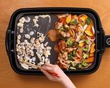 ホットプレートで!ピラフ✕鶏肉のトマト煮作り方7写真