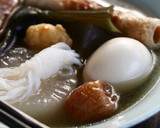 おでんのつゆ＋ほうじ茶のスープ作り方4写真