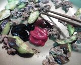 なすと牛肉の洋風味噌炒め作り方5写真