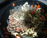 簡単！牛肉とれんこんの炒め煮作り方3写真