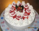 クリスマスケーキ!12/28更新v^^作り方19写真