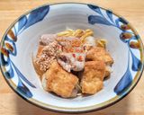 豚こま肉に油揚げと白菜にキノコの味噌炒め作り方6写真