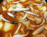 ズルしたチキンのトマト煮込み作り方3写真