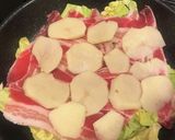 ほっとく料理♪キャベツと豚バラの重ね蒸し作り方4写真