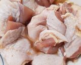 ワインに合う♪鶏もも肉のナンプラー焼き作り方2写真