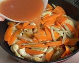 鶏ごぼう人参　ケチャップ甘酢あん作り方6写真