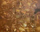 クエ出汁入り大根と挽肉のカレー作り方5写真