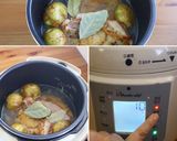 ほろほろ柔らかチキンのオレンジクリーム煮作り方5写真