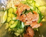 きゅうりとしらすの梅和え作り方4写真