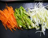 ご飯のお供！牛肉と野菜のビビンバ風作り方2写真