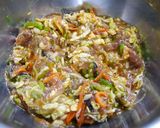 ご飯のお供！牛肉と野菜のビビンバ風作り方3写真