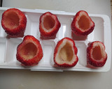 まるごと苺のフローズンヨーグルトアイス作り方3写真