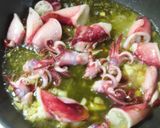 時短☆ボイルヤリイカのジェノベーゼパスタ作り方6写真