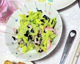 キャベツとかまぼこの海苔サラダ作り方4写真