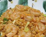 大粒のむきエビとシシトウのトムヤム炒飯作り方12写真