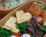 キャラ弁☆プチトマトで簡単サンタさん！？作り方5写真