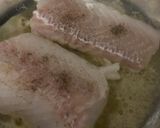 白身魚のケイパー焼き作り方1写真