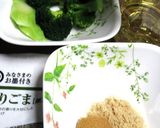 レンジで時短、ブロッコリーのゴマみそ和え作り方1写真