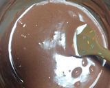 デコレーションケーキのチョコクリーム作り方6写真