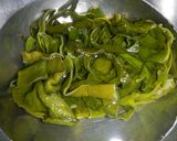 塩蔵茎わかめ‥アレンジできる甘酢煮作り方1写真