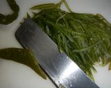 塩蔵茎わかめ‥アレンジできる甘酢煮作り方2写真