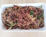 お弁当★黒毛和牛三つ葉しぐれ煮★高級弁当作り方8写真