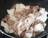 たっぷり大根と豚肉の甘辛味噌炒め作り方4写真