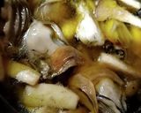 カキのアヒージョパスタ(イクラのせ♪)作り方1写真
