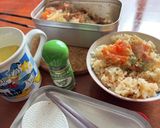 メスティンでイタ飯(トマトご飯)作り方8写真