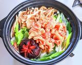 豚バラ白菜の無限ごま油鍋作り方8写真