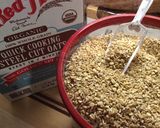 スティールカットのオーツ麦リゾット作り方1写真