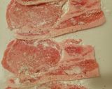 豚肉の大葉巻き作り方1写真