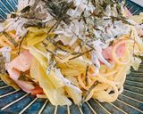 ベーコンとキャベツとしらすの和風パスタ作り方7写真