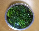 ほうれん草洗い方茹で方＆おひたし胡麻和え作り方5写真