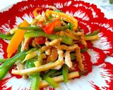 青椒肉絲　オイスター＆ヨシダソースで作り方4写真