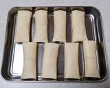 レンチン具材で手軽に♪具だくさん春巻き作り方5写真
