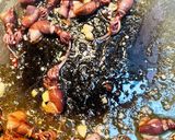 ホタルイカとわさび菜のペペロンチーノ作り方3写真