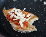 鶏むね一枚でメイン、キムチーズ焼き作り方4写真