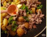 新じゃがと豚小間のバター醤油炒め作り方6写真