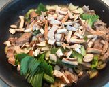 ちんげん菜となすときのこの炒め物作り方7写真