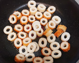 舞茸とちくわのバター醤油炒め作り方2写真