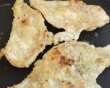 簡単おつまみ☆カリカリ鶏皮せんべい。作り方5写真