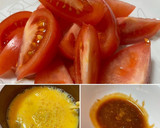 食材2つ♡ふわふわ卵とトマトの旨炒め作り方1写真