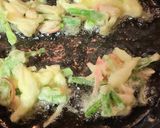 生姜入り、カニかまと野菜のかき揚げ作り方4写真