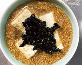 全てレンジ簡単ごまだれ湯豆腐作り方6写真